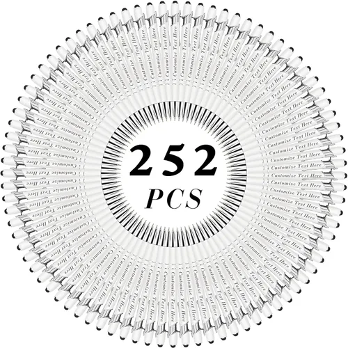 Miniatura 37 de Bolígrafos personalizados a granel con punta de lápiz capacitivo, 12 bolígrafos personalizados con logotipo de mensaje con nombre, bolígrafos