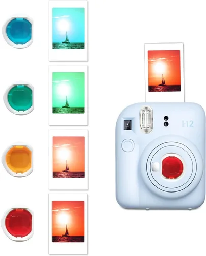 Miniatura 4 de Juego de accesorios para cámara instantánea Mini 12, compatible con Fujifilm Instax Mini 12, incluye funda/álbum/marcos para colgar
