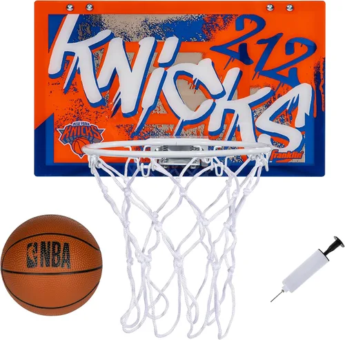 Miniatura 24 de Franklin Sports NBA Team Over the Door Aros de Baloncesto - Mini Aro de Baloncesto Interior para Niños + Juego de Pelota - Mini Aros para Fanáticos