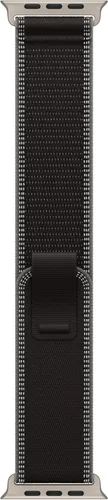 Miniatura 11 de Banda para Apple Watch - Trail Loop (49mm) - Negro con acabado de titanio negro - M/L