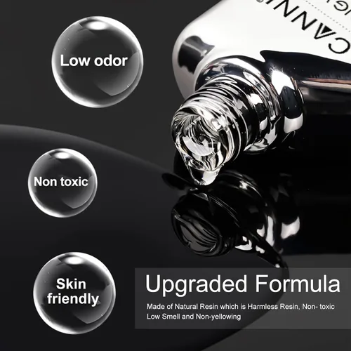Miniatura 3 de CANNI Capa superior de gel que no se limpia de 0.6 fl oz, esmalte de uñas de gel resistente a los arañazos, esmalte de uñas de alto brillo y larga
