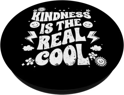 Miniatura 2 de Classic Kindness Is The Real Cool Inspirational Self-Esteem PopSockets Swappable PopGrip