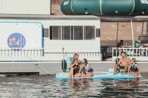 Miniatura 4 de Island Hopper Island Buddy - Muelle inflable para plataforma de agua