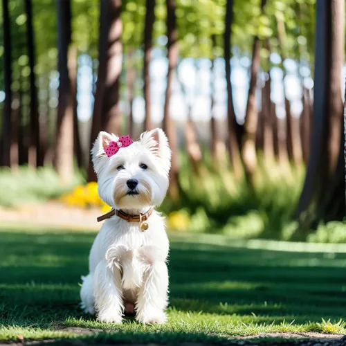 Miniatura 7 de 50 unidades (25 pares) lazos para el pelo de perros pequeños, patrón aleatorio con diamantes de imitación, lazo para el pelo para cachorros, gatos