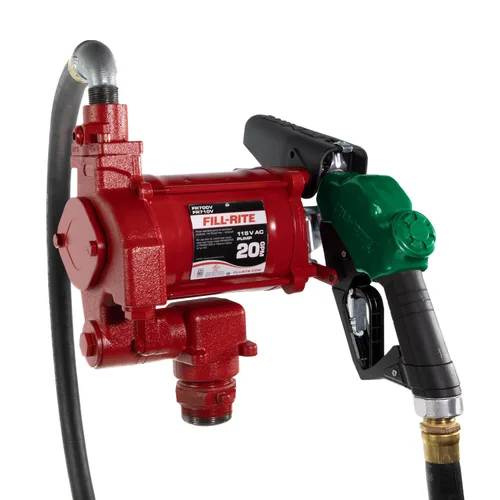 Miniatura 10 de Fill-Rite FR701V Bombas de transferencia de alta resistencia, 20 GPM, 115 VAC