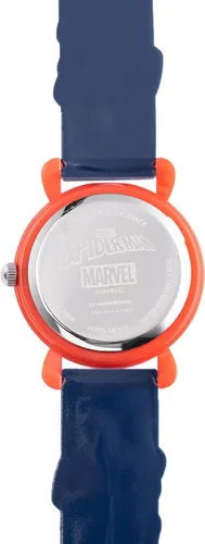 Miniatura 3 de Marvel Spider-Man - Reloj analógico de cuarzo 3D para niños, Azul, Moderno