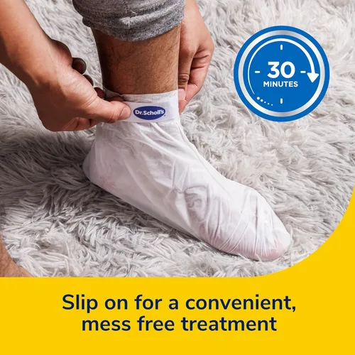 Miniatura 5 de Dr. Scholl's Piel Seca y Agrietada, Mascarilla para Pies Ultra Hidratante, 3 Pares de Calcetines Hidratantes: Hidrata Intensamente, Repara y Suaviza