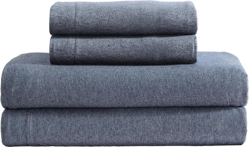 Miniatura 19 de Calvin Klein - Juego de sábanas de tamaño individual, ropa de cama de mezcla de algodón naturalmente suave - Sábanas con funda de almohada a juego