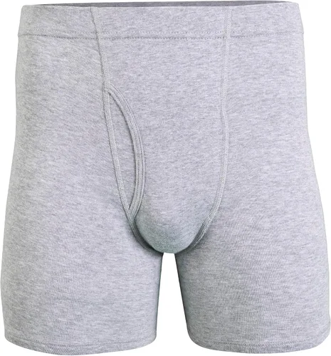 Miniatura 4 de Gildan Calzoncillos tipo bóxer con cintura cubierta para hombre, paquete múltiple