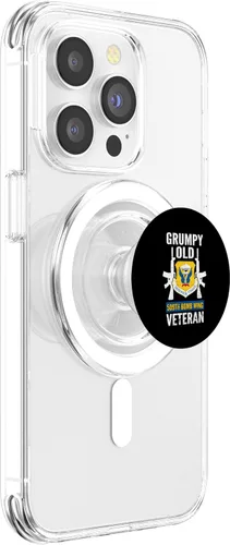 Miniatura 3 de Grumpy Old 509th Bomb Wing Retired US Veteran Military PopSockets MagSafe PopGrip for iPhone