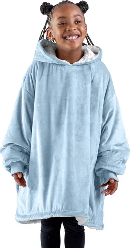Miniatura 48 de Bare Home B-Cozy - Manta con capucha, para llevar puesta, suave, afelpada, de sherpa, cálida, acogedora, de gran tamaño, disponible en tamaños