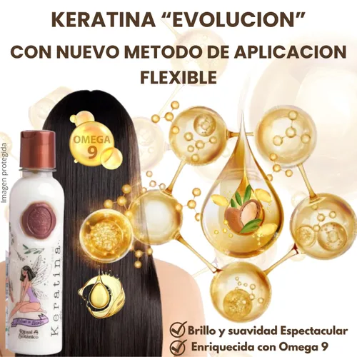 Miniatura 2 de Ritual Botánico Keratina Orgánica 250 ML Aporta Brillo, Sedosidad y Nutrición Botox Capilar sin Formol Plancha de pelo con 12 Aceites Naturales