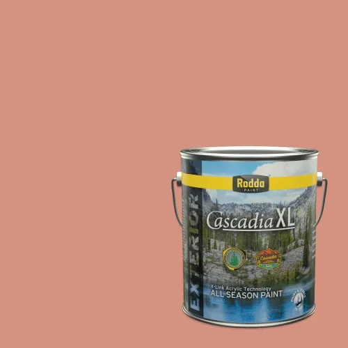 Miniatura 148 de Rodda Paint CASCADIA XL - Pintura satinada e imprimación para exteriores en uno, cuarto de galón, Annabel