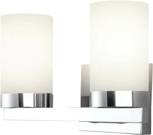 Miniatura 3 de Canarm IVL429A02CH Milo - Lámpara de tocador de baño con 2 luces, cromada
