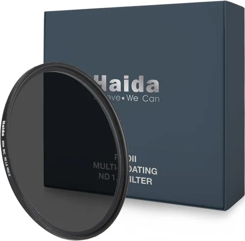 Miniatura 7 de Haida ND3.0 (1000x) Filtro para cámara 10-Stop Slim Pro II Vidrio óptico multicapa impermeable resistente a los arañazos Filtro fotográfico SLR