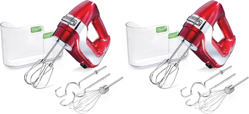 Miniatura 16 de Hamilton Beach Professional Mezclador de mano eléctrico de 5 velocidades con motor DC de alto rendimiento, arranque lento, estuche de almacenamiento