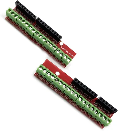 Miniatura 4 de KIRO&SEEU Terminal de placa de expansión Proto Screw Shield V2 compatible con Ar-duino UNO R3 Top