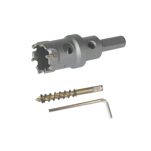 Miniatura 3 de Sierra de agujero de 1 pulgada para metal y acero 0.984 in Heavy Duty TCT Hole Cutter, For Thick Steel Plate, Stainless Steel Plate, Iron and