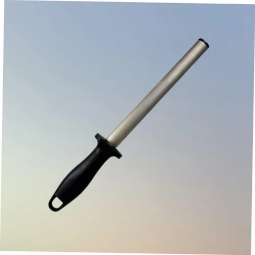 Miniatura 4 de KICHOUSE Sacapuntas de acero al carbono Rod Pulir Área Gourmet Stick para Cocina y Chef Uso Picture 1