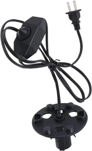 Miniatura 5 de Uonlytech 1 Unidades nosotros sal de reemplazo cables Himalaya enchufe luz de energía Rock E noche cable interior alta Asamblea con V conexión