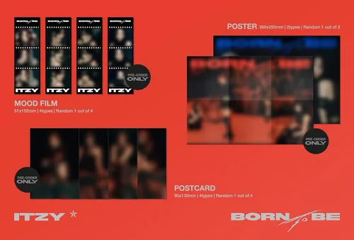 Miniatura 3 de ITZY - BORN TO BE versión estándar CD+Beneficio de preventa (Negro ver.)