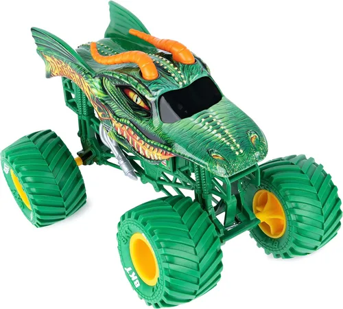 Miniatura 4 de Monster Jam, Camión Monstruo Dragón Oficial, Vehículo de Colección Fundido a Presión, Escala 1:24, Juguetes para Niños Varones de 3 Años en Adelante