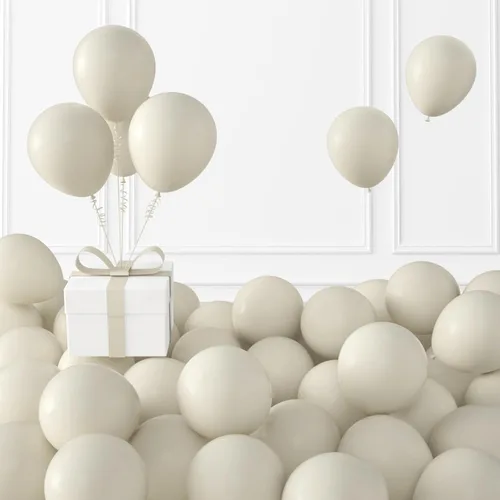 Miniatura 82 de KALOR Globos dorados champagne, 100 piezas de 5 pulgadas de globos mini de látex mate para arco de guirnalda de globos, decoración de cumpleaños