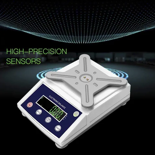 Miniatura 2 de Hochice Báscula de conteo de gramos de laboratorio de alta precisión, balanza de laboratorio analítica científica, báscula electrónica digital