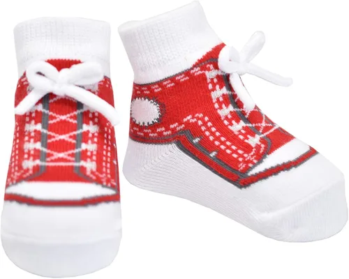 Miniatura 7 de Baby Boy Socks-Look Like Shoes-Anti-slip-Cotton-Gift Package