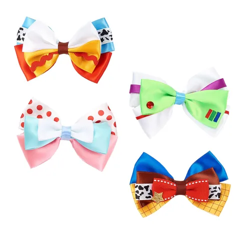 Pinzas para el pelo de 4 pulgadas para niñas pequeñas, 4 piezas, juguete de dibujos animados, accesorios para el cabello, decoraciones de fiesta de