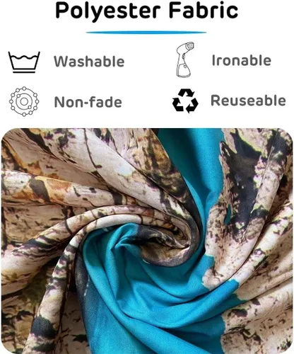 Miniatura 5 de Telón de fondo de tela de 5 x 3 pies con temática de bosque natural, fotografía, árbol de abedul, jungla verde hierba, fondo de paisaje de verano