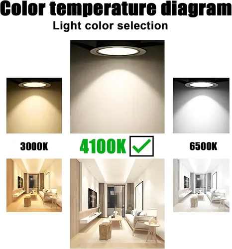 Miniatura 4 de Konideke F54T5/841/HO 54W T5 HO - Tubo de luz fluorescente T5 de 46 pulgadas, bombilla fluorescente de 54 W, F54T5/841/CW, 4100K blanco frío, 80