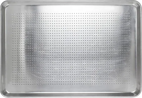 Excellante Sartén de Aluminio Media Hoja de 18" X 13", Perforada, Viene en Cada Una