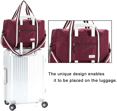 Miniatura 3 de Bolsa de viaje plegable Arxus impermeable y ligera