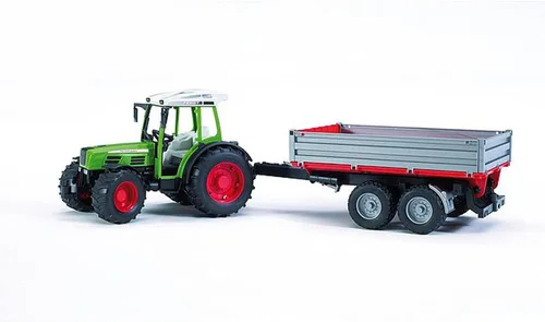 Miniatura 5 de Remolque inclinado con lados grises