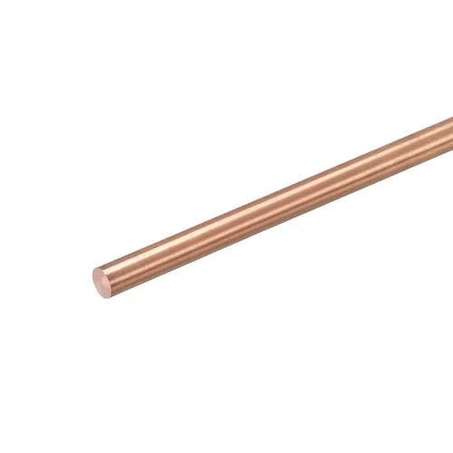 Miniatura 6 de MECCANIXITY 0.236 in de diámetro 7.874 in de longitud de cobre sólido redondo barra de torno de barra stock para bricolaje artesanía CNC corte