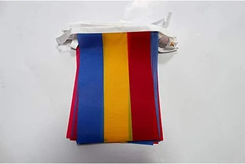 Miniatura 141 de AZ FLAG Señal marítima internacional 42.7 ft BUNTING Flag 40 banderas 9'' x 6'' - Banderas de cuerda del alfabeto náutico 5.9 x 8.3 in