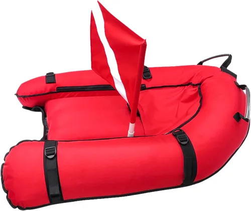 Luwint Hi-Vi - Boya inflable de buceo y boya de marcador de superficie de 5 pies