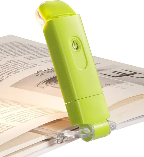 Miniatura 15 de DEWENWILS Luz de lectura de libros, recargable por USB, para leer en la cama, luces LED con clip para niños, ratones de biblioteca, bloqueo de luz