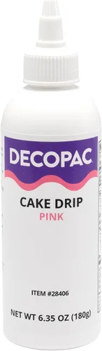 Miniatura 18 de DecoPac Goteo de pastel, color negro, sabor a vainilla, chocolate mate, 6.35 onzas