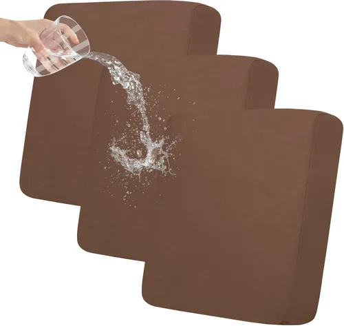 Miniatura 11 de Easy-Going - Fundas elásticas 100% impermeables para cojín de sofá, funda protectora para cojín de sofá, protector de muebles elástico para niños
