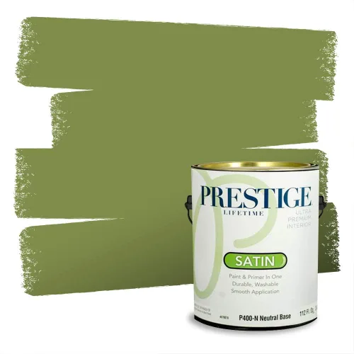 Miniatura 1750 de Prestige Paints - pintura de exterior y pintura de imprimación en una, E100-T-6006-10AVP