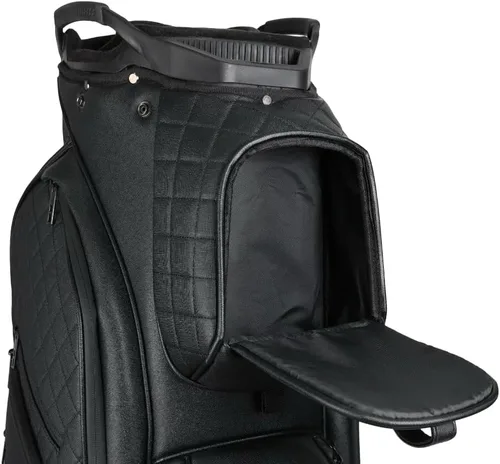 Miniatura 9 de Bolsa de lujo para carrito de golf, divisor de 14 vías, 12 bolsillos, construcción ligera, bolsa de golf de alta calidad para una organización