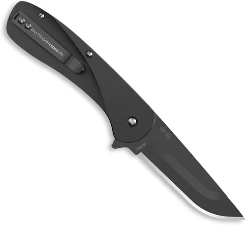 Miniatura 4 de OUTDOOR EDGE RAZOR VX1 - Cuchillo de bolsillo plegable EDC asistido con hoja reemplazable Hoja de acero inoxidable de 3 pulgadas, mango de Negro
