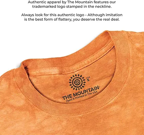 Miniatura 3 de The Mountain Camiseta dorada de cara grande para hombre