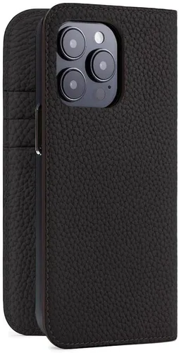 Miniatura 12 de BONAVENTURA Funda para smartphone Diary [iPhone15 Pro, negro x Etoupe] BODTR15P-BKET