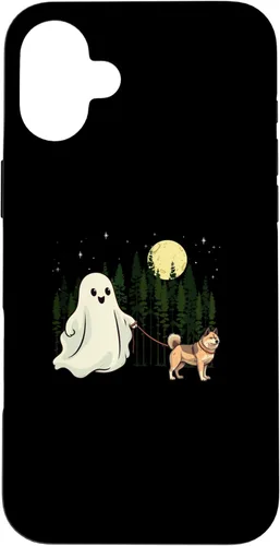 Miniatura 22 de iPhone 12 Pro Max Akita Walking Ghost Halloween Funny Kids Costume Case