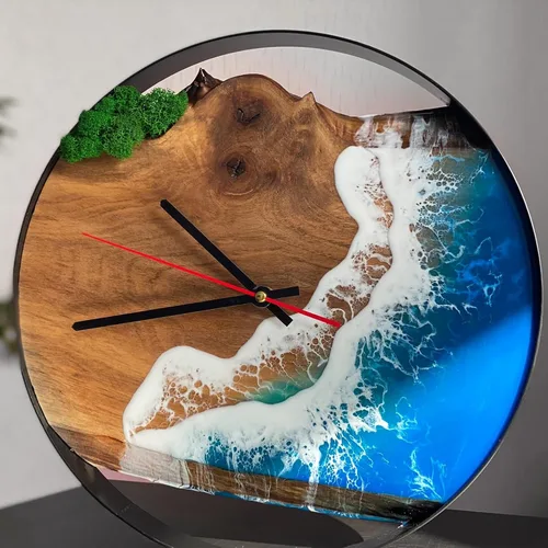 Miniatura 8 de Kit de Resina Epoxi de 2 Galones, Resina Epoxi Transparente como el Cristal Mejorada Segura para Alimentos con Bomba, Autonivelante y Sin Burbujas