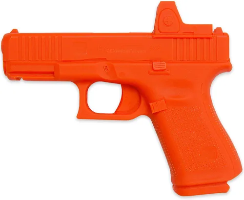 Miniatura 10 de American Safety Trainers - Compatible con modelos Glock - Pistolas de entrenamiento de polímero sólido no funcionales - Naranja brillante - EE.UU.