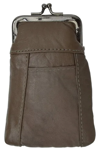 Miniatura 13 de Marshal® - Estuche para cigarrillos de cuero, bolsillo regular o 100 para encendedor de 100 (color azul bebé)